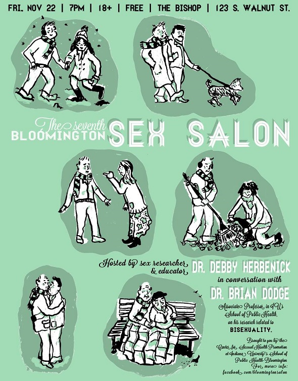 The Seventh Bloomington Sex Salon Poster